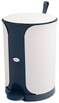 Контейнер для мусора Sтилъ с педалью 7 л синий 7 синий в Сочи