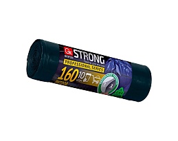 Мешки для мусора 160 л, двухслойные, синие, в рулоне 10 шт., ПВД, 30 мкм, 1100х800 мм, GRIFON SUPER POWER , 101-092 в Сочи