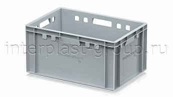 Ящик для мяса и колбасных изделий Е-3 серый в Сочи Ящик для мяса и колбасных изделий Е-3 серый в Сочи