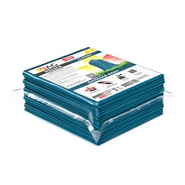 Мешки для мусора 160 л, светло-синие, в пачке 10 шт., ПВД, 40 мкм, 900х1100 мм, i-Bag в Сочи