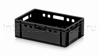 Ящик для мяса и колбасных изделий Е-2 черный в Сочи Ящик для мяса и колбасных изделий Е-2 черный в Сочи