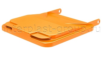 Комплект крышки для контейнера 120 л. оранжевая  оранжевый в Сочи