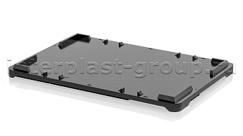 Крышка для ящика универсального черная в Сочи