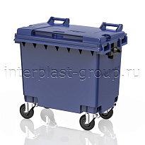 Контейнер для мусора 660 л синий 660 синий в Сочи Контейнер для мусора 660 л синий 660 синий в Сочи