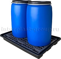 Поддон пластиковый для двух бочек в Сочи